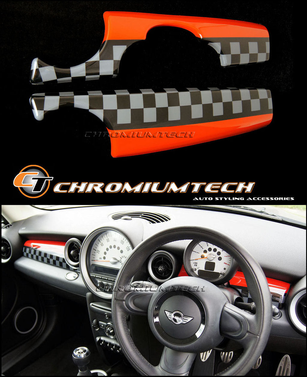Mini Cooper S One Jcw Style Dashboard Panel Cover R58 Roadster R59