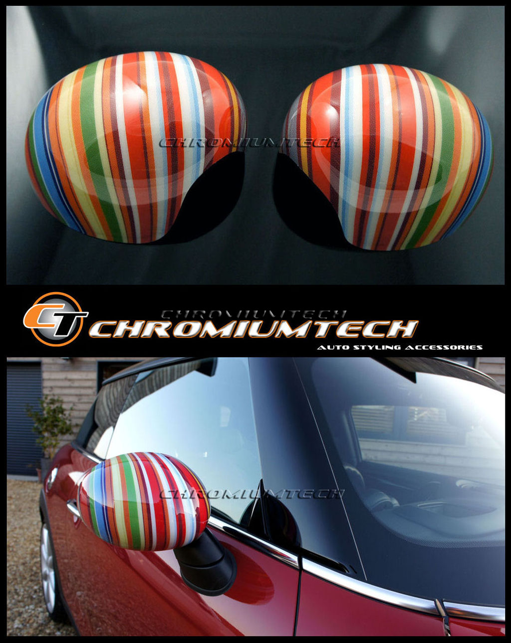 fabric wing mirror covers