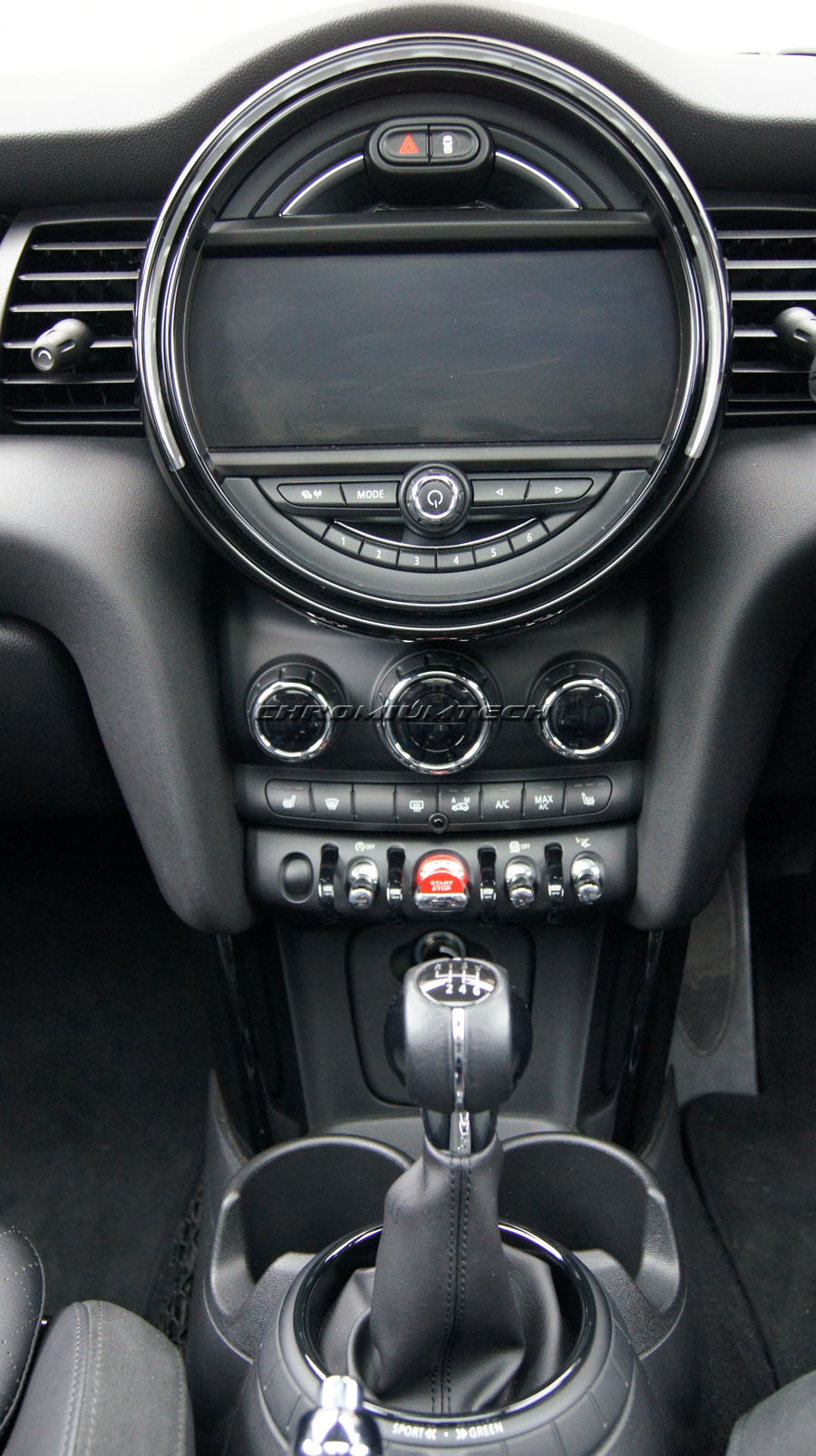 F56 MINI Cooper/S/ONE BLACK Interior Rings Trim Kit for models w ...