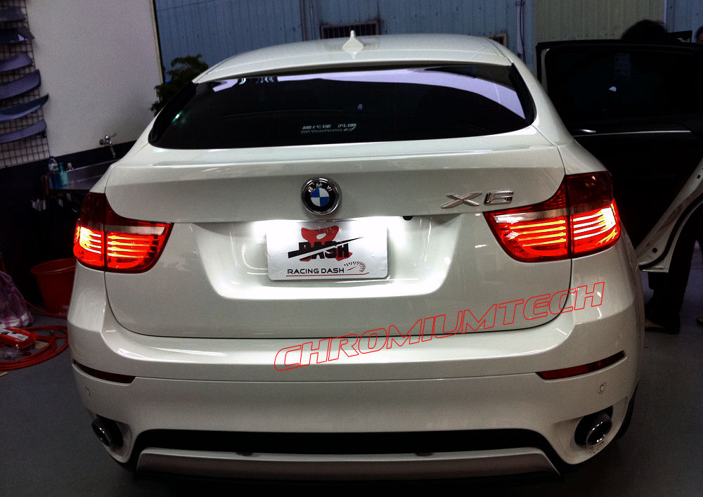 BMW 1 3 5 X5 X6 Series E90 E60 E39 E82 E70 White LED Number Plate Light 328  530